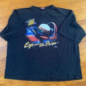 Vintage Sz XL 1996 Indianapolis 500 Single Stitch Graphic Racing T-Shirt